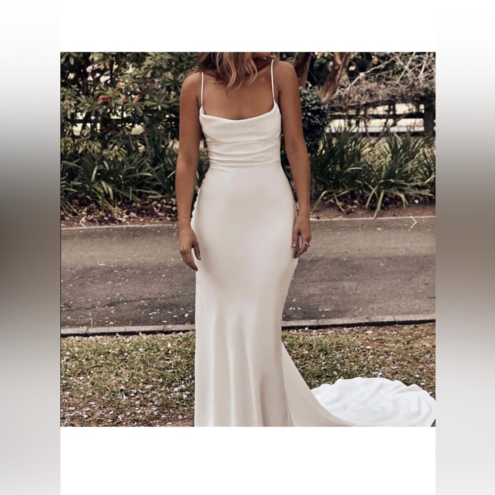Grace Loves Lace Honey Silk Wedding Gown